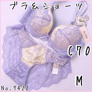 ブラジャーショーツセットC70    No.7420(ブラ&ショーツセット)