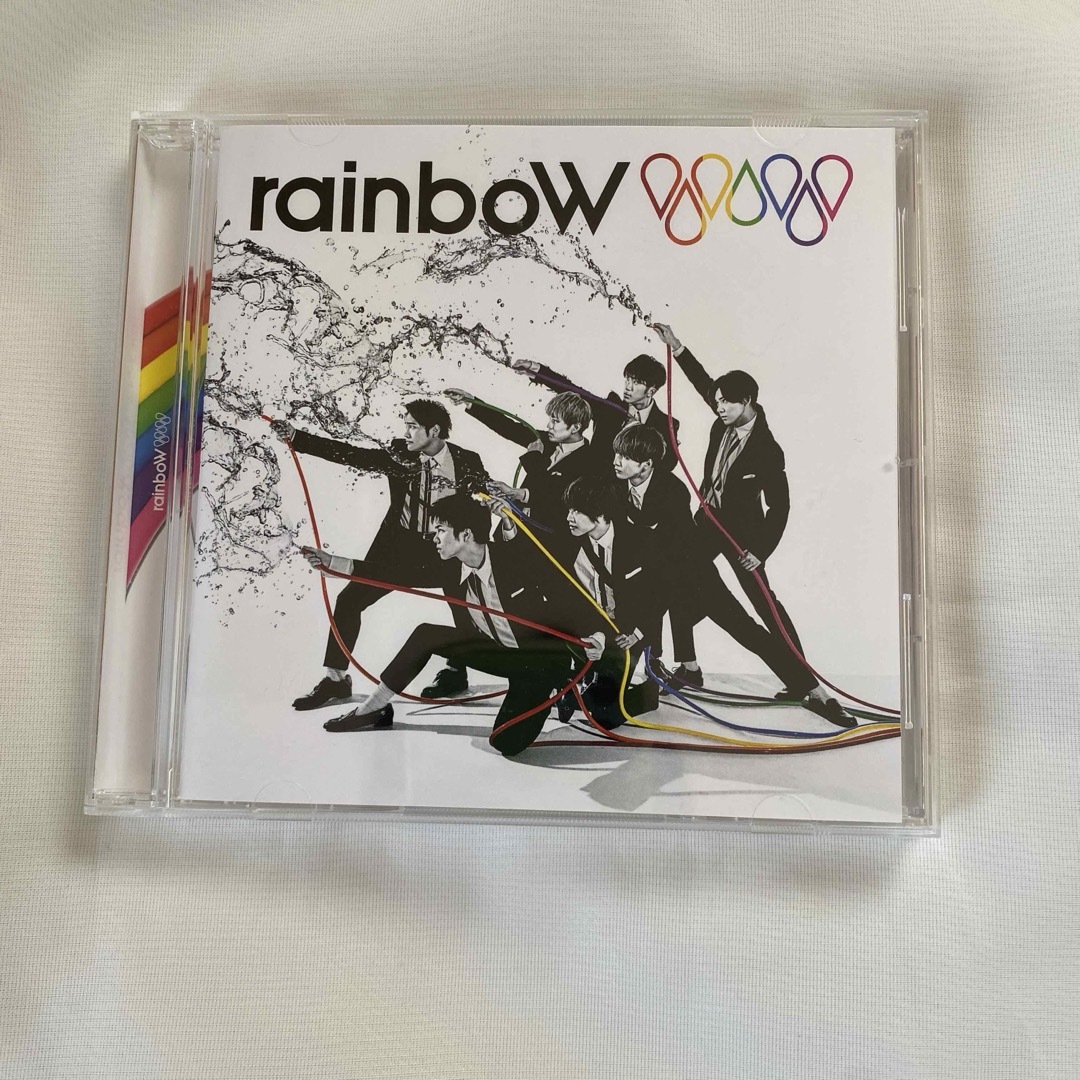 ジャニーズWEST(ジャニーズウエスト)のrainboW 初回A初回B通常盤３形態セット　ジャニーズWEST. アルバム エンタメ/ホビーのCD(ポップス/ロック(邦楽))の商品写真