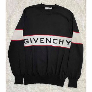 ジバンシィ(GIVENCHY)のジバンシー プルオーバーニットセーター BM904A4Y11 ブラック(ニット/セーター)