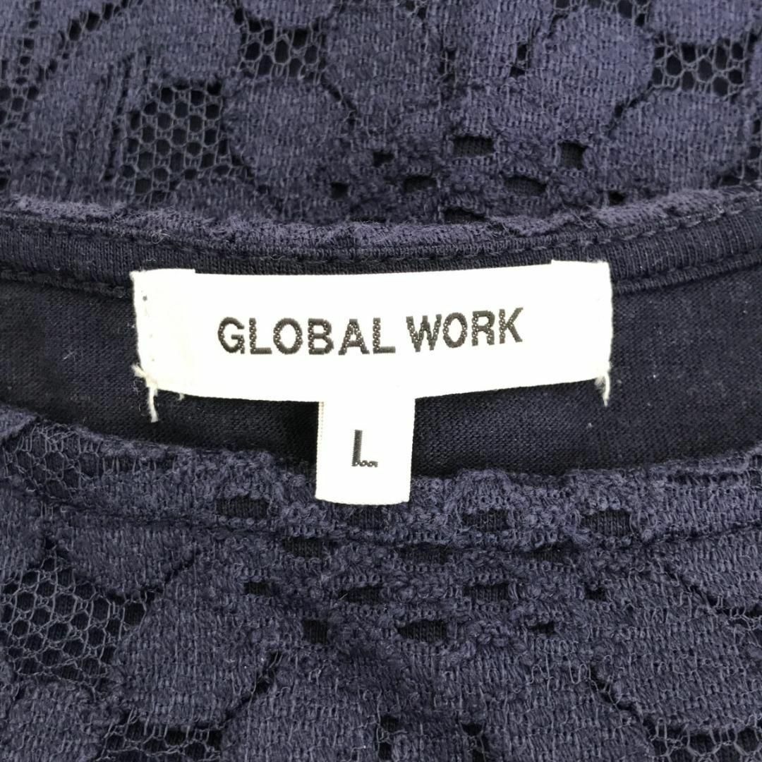 GLOBAL WORK(グローバルワーク)のGLOBAL WORK グローバルワーク ワンピース ノースリーブ Lサイズ レディースのワンピース(その他)の商品写真