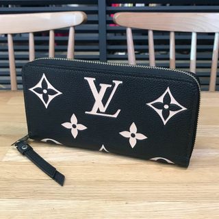 ルイヴィトン(LOUIS VUITTON)の新品未使用 バイカラーアンプラント ジッピーウォレット ノワール ベージュ 財布(財布)