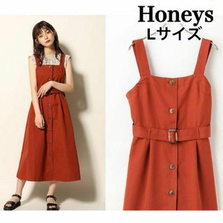 HONEYS - Honeys ハニーズ ジャンスカ ジャンパースカート サロペットワンピース