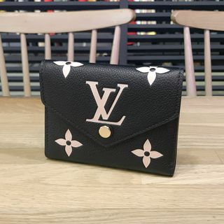 ルイヴィトン(LOUIS VUITTON)の新品未使用 ルイヴィトン 現行 アンプラント ポルトフォイユヴィクトリーヌ 黒(財布)