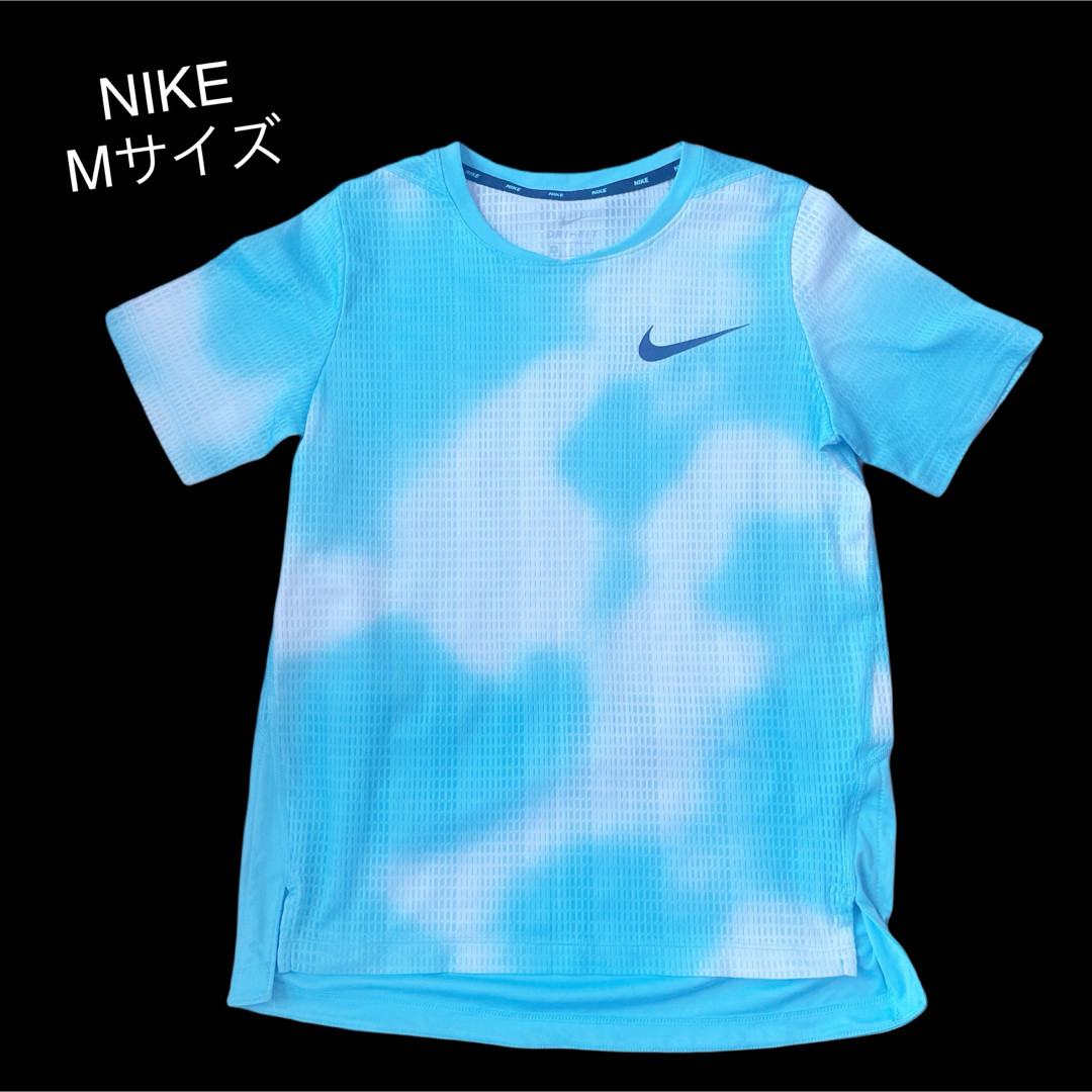 NIKE(ナイキ)のNIKE ナイキ　スポーツウェア　半袖tシャツ ランニングウェア　Mサイズ レディースのトップス(Tシャツ(半袖/袖なし))の商品写真