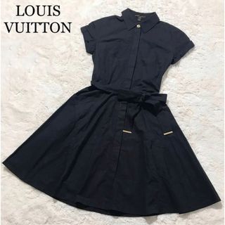 ルイヴィトン(LOUIS VUITTON)のルイヴィトンワンピース（クリーニング、アイロン済み）(ミニワンピース)