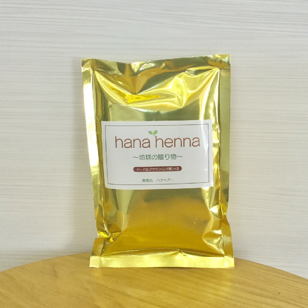 ハナヘナ ハーバルブラウン 100g コスメ/美容のヘアケア/スタイリング(カラーリング剤)の商品写真