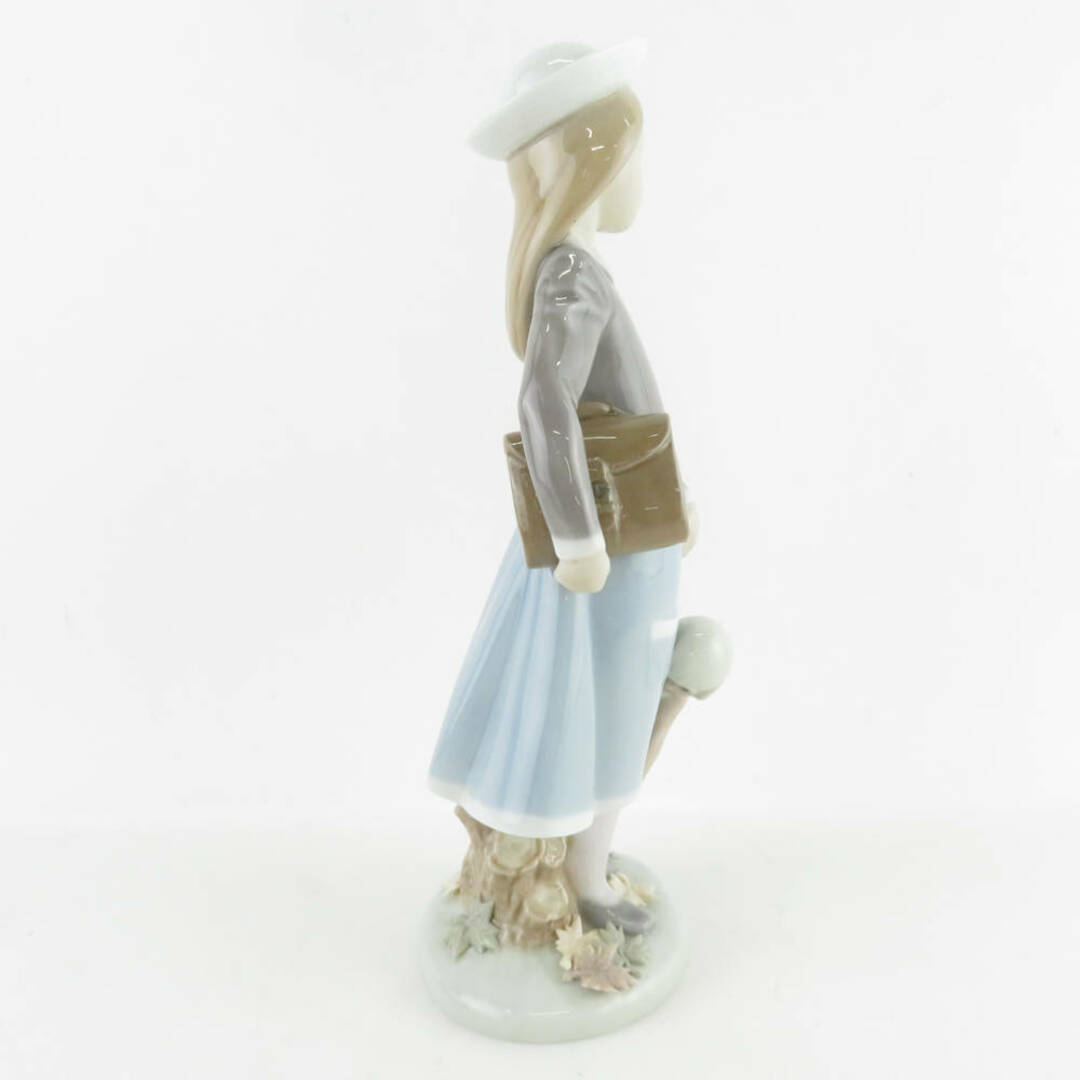 美品 LLADRO リヤドロ 秋 あの夏の日 フィギュリン 1点 陶磁器 5218 置物 陶器人形 西洋 オブジェ 絶版 SU5896C  インテリア/住まい/日用品のインテリア小物(置物)の商品写真