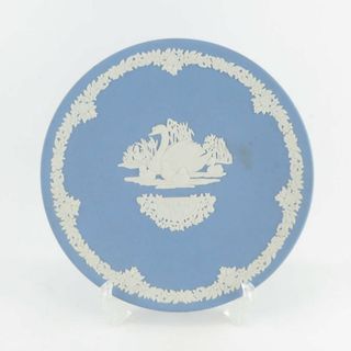 ウェッジウッド(WEDGWOOD)のWEDGWOOD ウェッジウッド ジャスパー 1978年 イヤープレート 1枚 Mother クリスマス 飾り皿 SU5910C (食器)