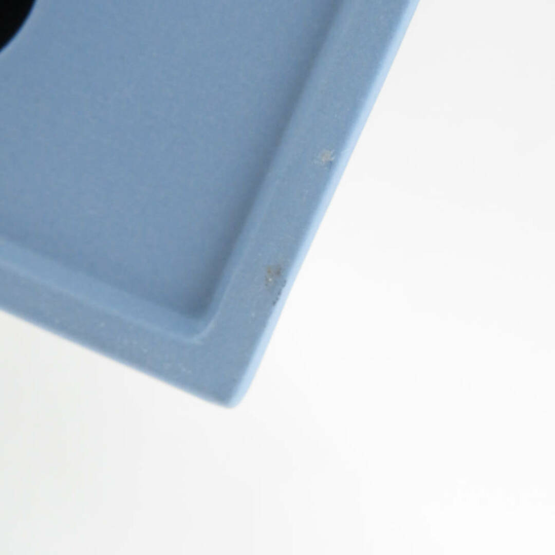 WEDGWOOD(ウェッジウッド)のWEDGWOOD ウェッジウッド ジャスパー マントルクロック 1点 置時計 ペールブルー インテリア SU5922C  インテリア/住まい/日用品のインテリア小物(置時計)の商品写真
