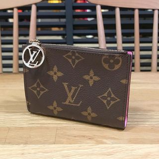 ルイヴィトン(LOUIS VUITTON)の超美品 ルイヴィトン 現行 モノグラム ポルトフォイユリサ ローズロリポップ(財布)