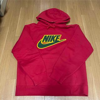 シュプリーム(Supreme)のsupreme nike hooded sweatshirt red Lサイズ(スウェット)