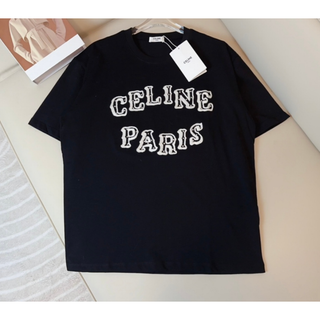 セリーヌ(celine)のセリーヌ　刺繍　半袖Ｔシャツ(Tシャツ(半袖/袖なし))