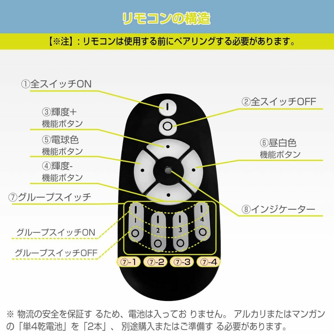 ANWIO シャンデリア電球 6個入り B11 E17口金 600lm 消費電力 インテリア/住まい/日用品のライト/照明/LED(その他)の商品写真