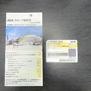 エーエヌエー(ゼンニッポンクウユ)(ANA(全日本空輸))のANA 株主優待券一冊 優待番号ご案内書一枚(その他)