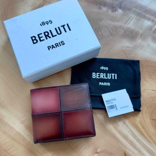 ベルルッティ(Berluti)の新品 定価14.3万円 ベルルッティ マコレ パッチワークレザー二つ折り財布(折り財布)