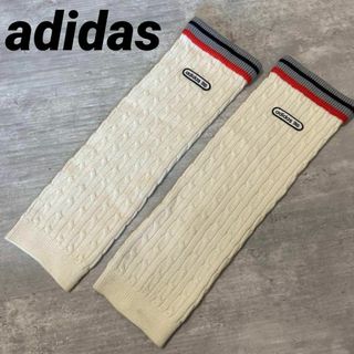 adidas - アディダス　レッグウォーマー　ゴルフ　ケーブル編み　レディース