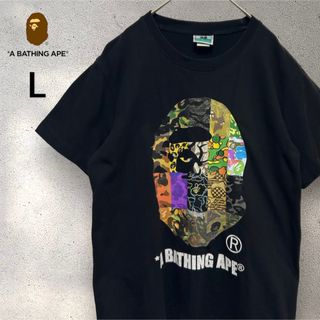 アベイシングエイプ(A BATHING APE)のアベイシングエイプ　20周年記念限定Tシャツ　L(Tシャツ/カットソー(半袖/袖なし))