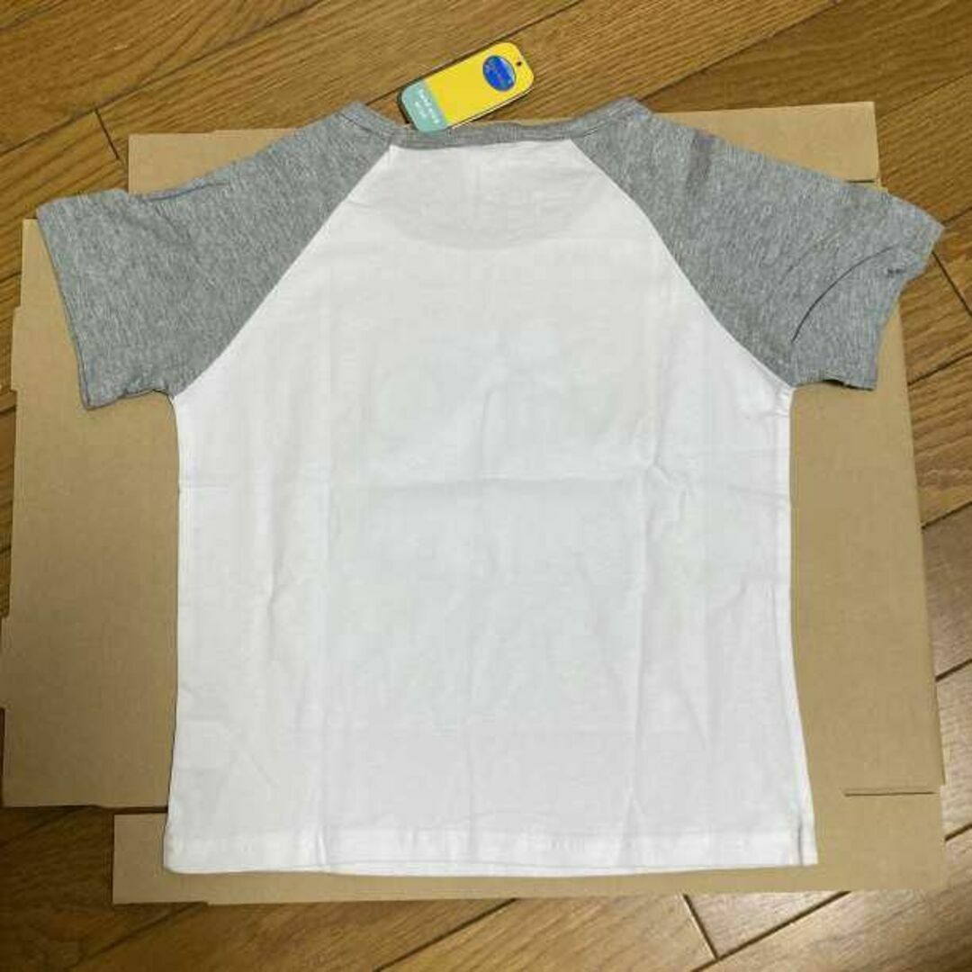 レインボーフレンズ Tシャツ　キッズ　シャツ　半袖　グレー　灰　子供服 130＠ キッズ/ベビー/マタニティのキッズ服男の子用(90cm~)(Tシャツ/カットソー)の商品写真