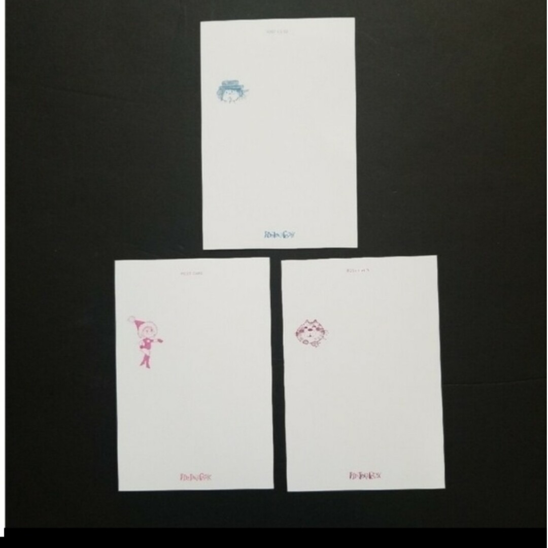 水森亜土  ポストカード 3枚 エンタメ/ホビーの声優グッズ(写真/ポストカード)の商品写真