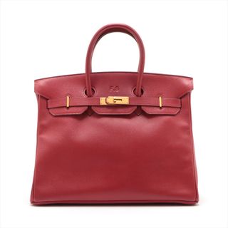 エルメス(Hermes)のエルメス バーキン35 クシュベル  ルージュヴィフ レディース ハンドバ(ハンドバッグ)