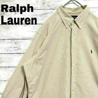 ラルフローレン(Ralph Lauren)の67f 90sラルフローレン CLASSIC FIT BD長袖シャツ ポニー刺繍(シャツ)