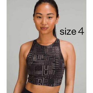 ルルレモン(lululemon)の新品ルルレモン Energy High-Neck L.L. Bra （黒マルチ）(ヨガ)