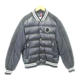 モンクレール(MONCLER)のモンクレール トリリス ダウン ジャケット スタジャン ライン ワッペン 約XS(ダウンジャケット)