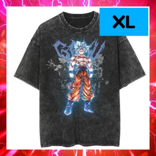 XL ドラゴンボール 悟空 ベジータ ビンテージ ウォッシュ 新品 Tシャツ(Tシャツ/カットソー(半袖/袖なし))