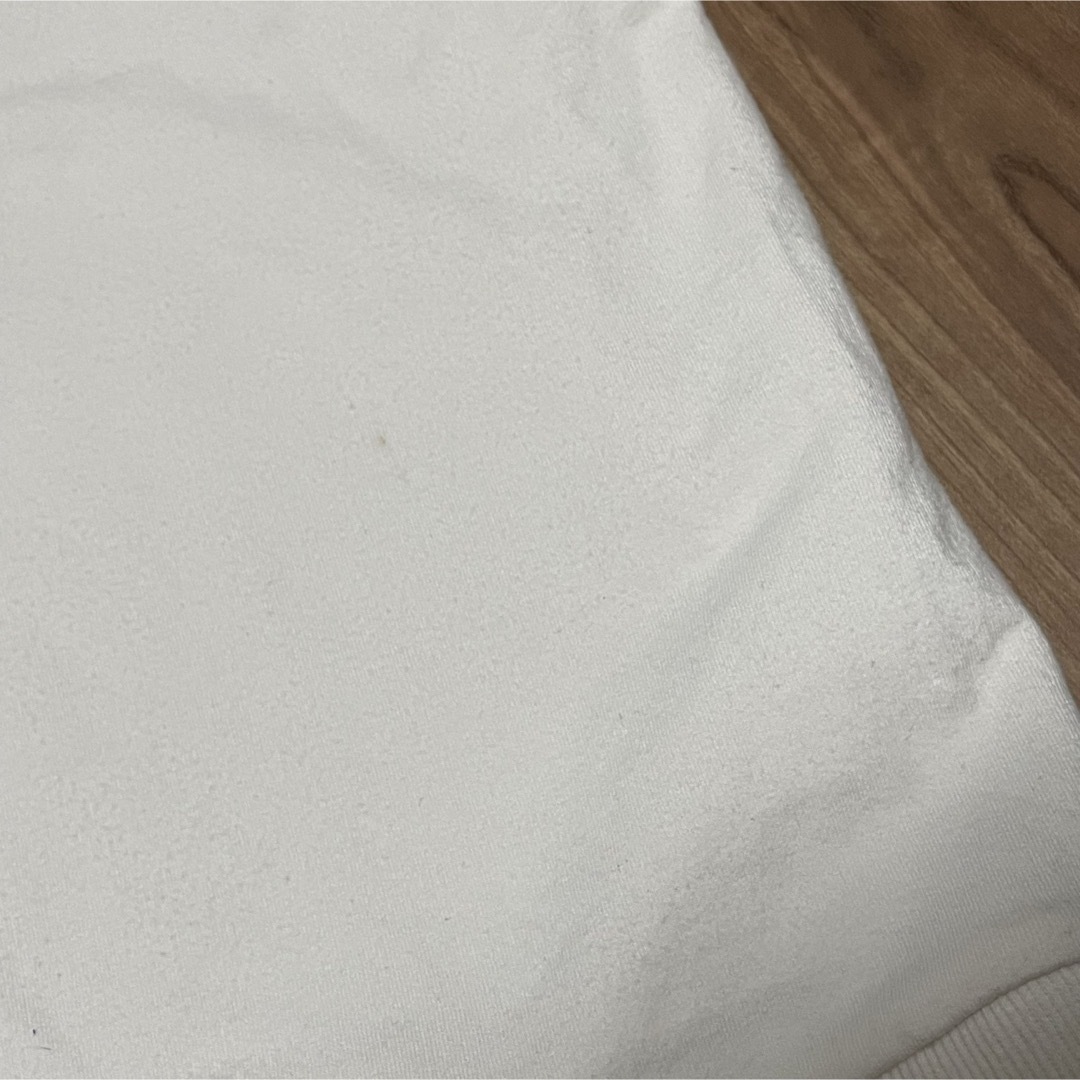 襟付き 半袖 トップス くま クマ 女の子 ガーリー フリル ホワイト キッズ/ベビー/マタニティのキッズ服女の子用(90cm~)(Tシャツ/カットソー)の商品写真