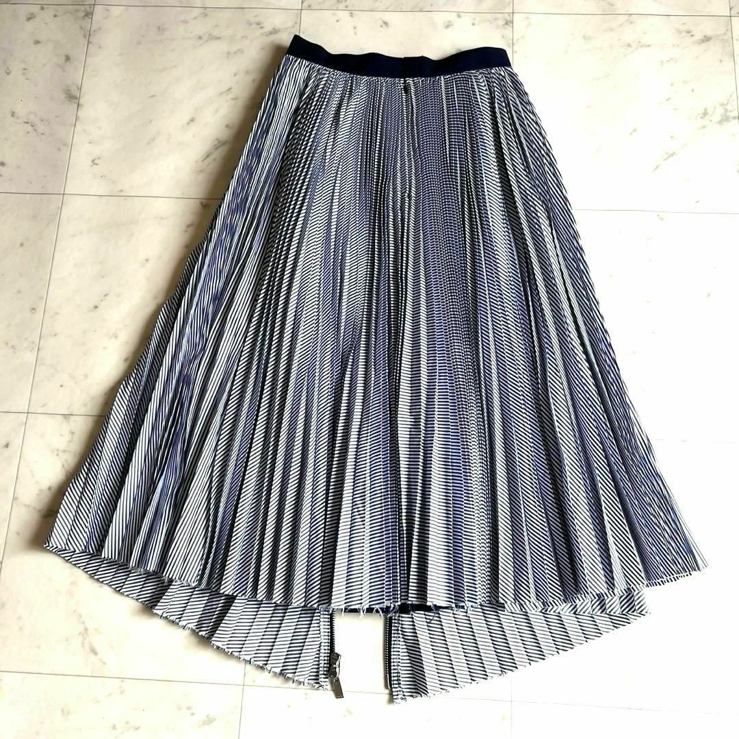 sacai(サカイ)のsacai 24SS Cotton Poplin Zipper Skirt レディースのスカート(ロングスカート)の商品写真