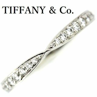 ティファニー(Tiffany & Co.)のティファニー ハーモニー ビーズ セット ダイヤモンド リング Pt950 15号強(リング(指輪))