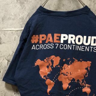 PAE PROUD 企業ロゴ USA輸入 バックプリント Tシャツ(Tシャツ/カットソー(半袖/袖なし))