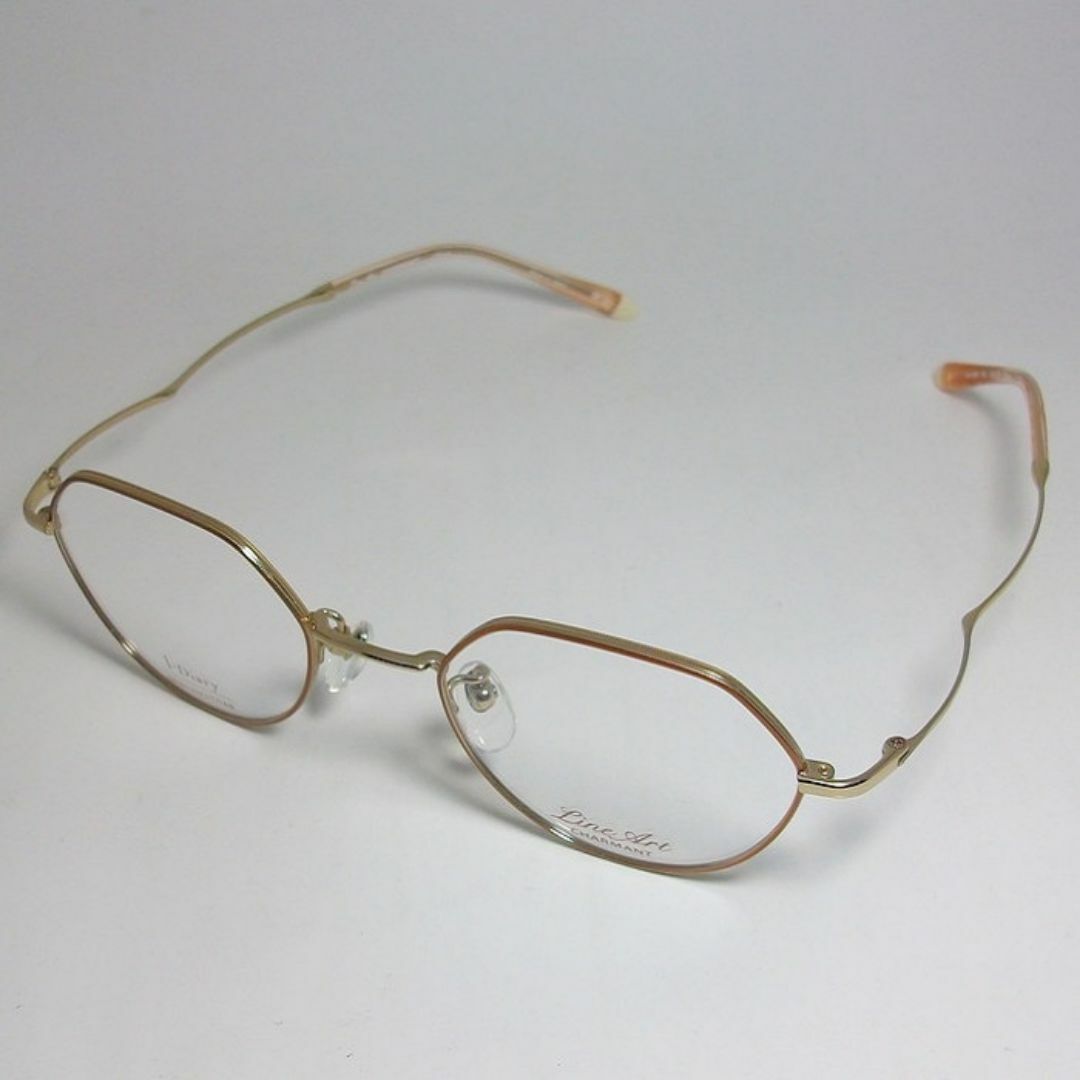 XL11305-PE-48 Line Art ラインアート メガネ フレーム レディースのファッション小物(サングラス/メガネ)の商品写真