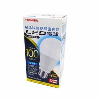 東芝(TOSHIBA) LED電球 100W相当 全方向 昼光色 E26口金 1(その他)