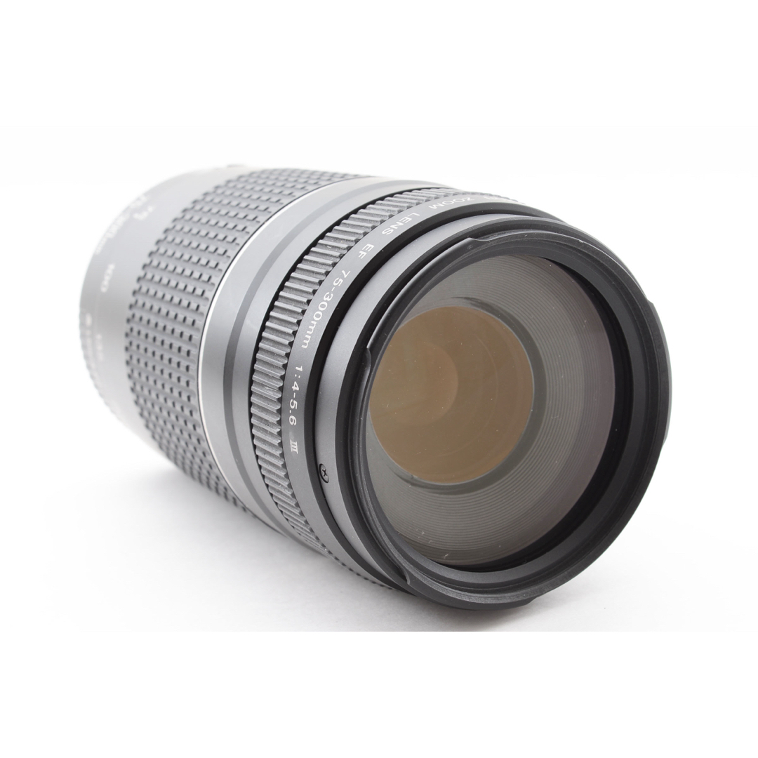 キヤノン ズームレンズ Canon EF 75-300㎜ 1:4-5.6 Ⅲ スマホ/家電/カメラのカメラ(レンズ(ズーム))の商品写真
