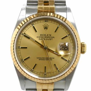 ロレックス(ROLEX)のROLEX ロレックス オイスターパーペチュアルデイトジャスト 腕時計 自動巻き 16233 メンズ【中古】(腕時計(アナログ))