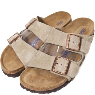 ビルケンシュトック(BIRKENSTOCK)の美品 ビルケンシュトック アリゾナ　トープ　サイズ35　22.5cm ナロー幅(サンダル)