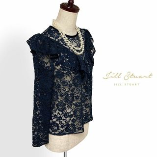 ジルスチュアート(JILLSTUART)のJILL STUART 春物総レースフリルブラウス(シャツ/ブラウス(長袖/七分))