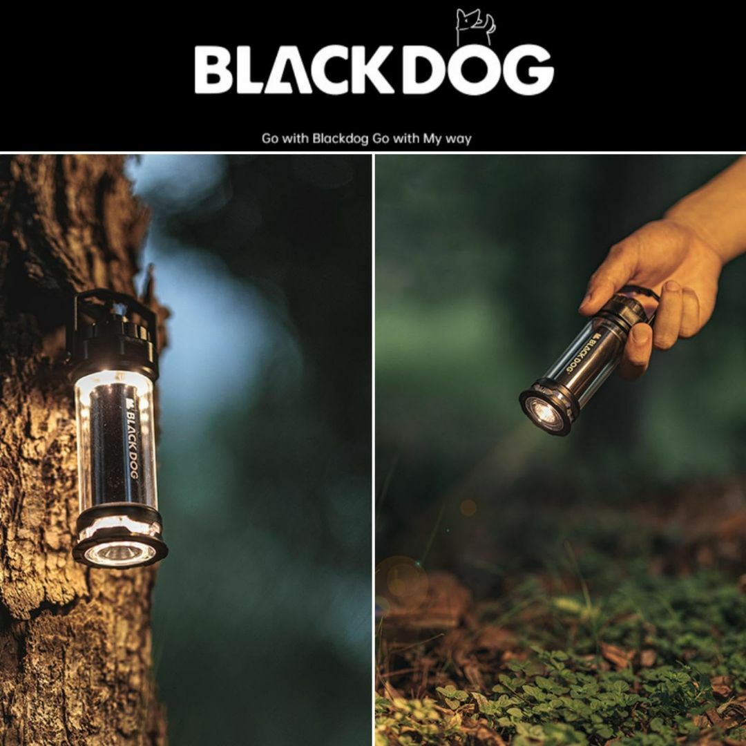 【モデル:A-black本体】LEDランタン blackdog新登場 キャンプラ スポーツ/アウトドアのアウトドア(ライト/ランタン)の商品写真
