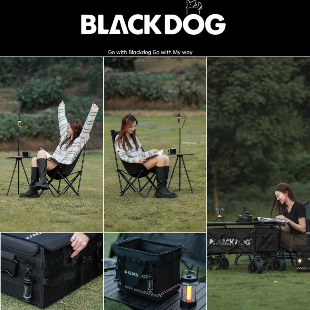 【モデル:A-black本体】LEDランタン blackdog新登場 キャンプラ スポーツ/アウトドアのアウトドア(ライト/ランタン)の商品写真