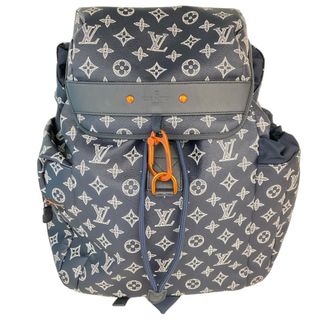 ルイヴィトン(LOUIS VUITTON)の　ルイ・ヴィトン LOUIS VUITTON ディスカバリーバックハ M43693 ネイビーモノグラム モノグラム・インク キャンバス メンズ リュック・デイパック(バッグパック/リュック)