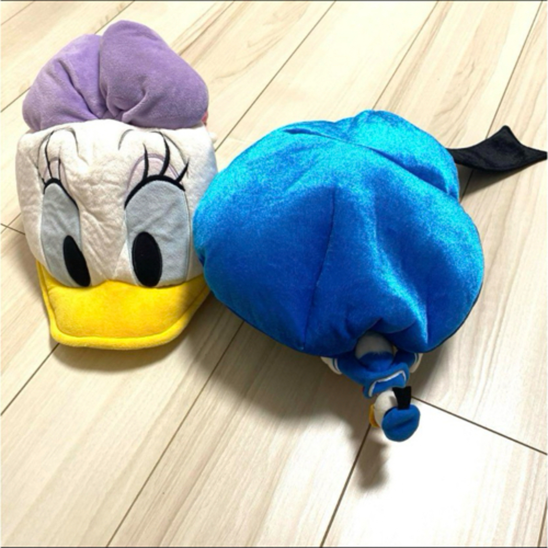 Disney(ディズニー)のディズニー　ドナデジ　ファンキャップ　ペア レディースの帽子(その他)の商品写真