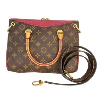 ルイヴィトン(LOUIS VUITTON)の　ルイ・ヴィトン LOUIS VUITTON パラスBB M43476 ブラウン モノグラムキャンパス レディース ハンドバッグ(ハンドバッグ)