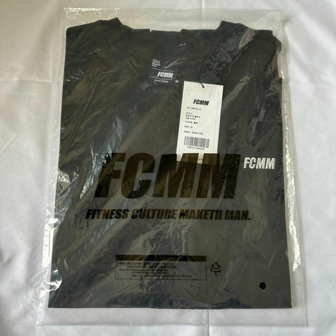 FCMM クラッシックコットンTシャツ 黒 Mサイズ TREASURE レディースのトップス(Tシャツ(半袖/袖なし))の商品写真