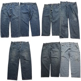 古着卸 まとめ売り リーバイス 550 デニム パンツ 7枚セット (メンズ 50 /48 /46 /44 ) インディゴブルー ライトブルー テーパード MS9061(その他)