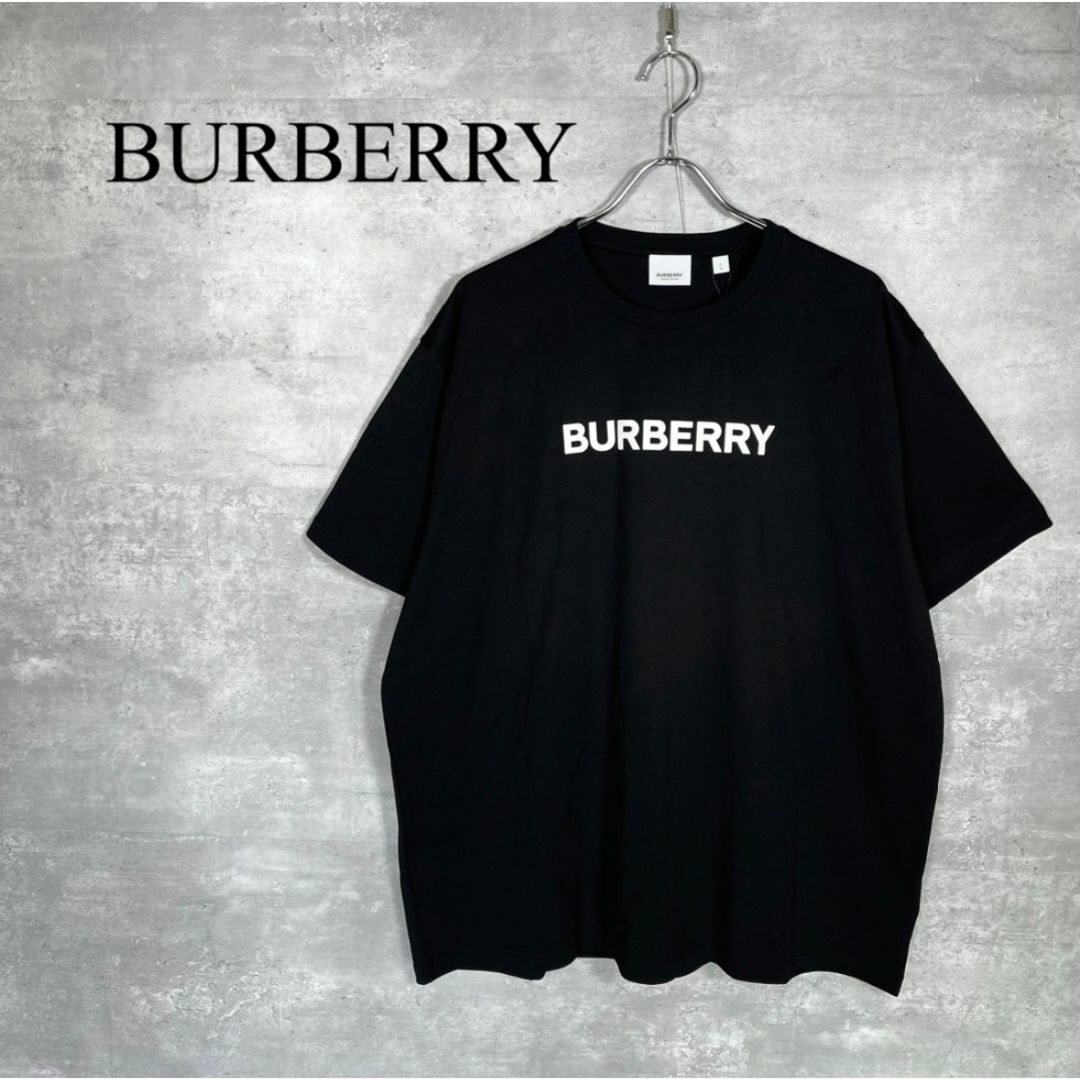 BURBERRY(バーバリー)の『BURBERRY』バーバリー (L) ロゴ コットン Tシャツ メンズのトップス(Tシャツ/カットソー(半袖/袖なし))の商品写真