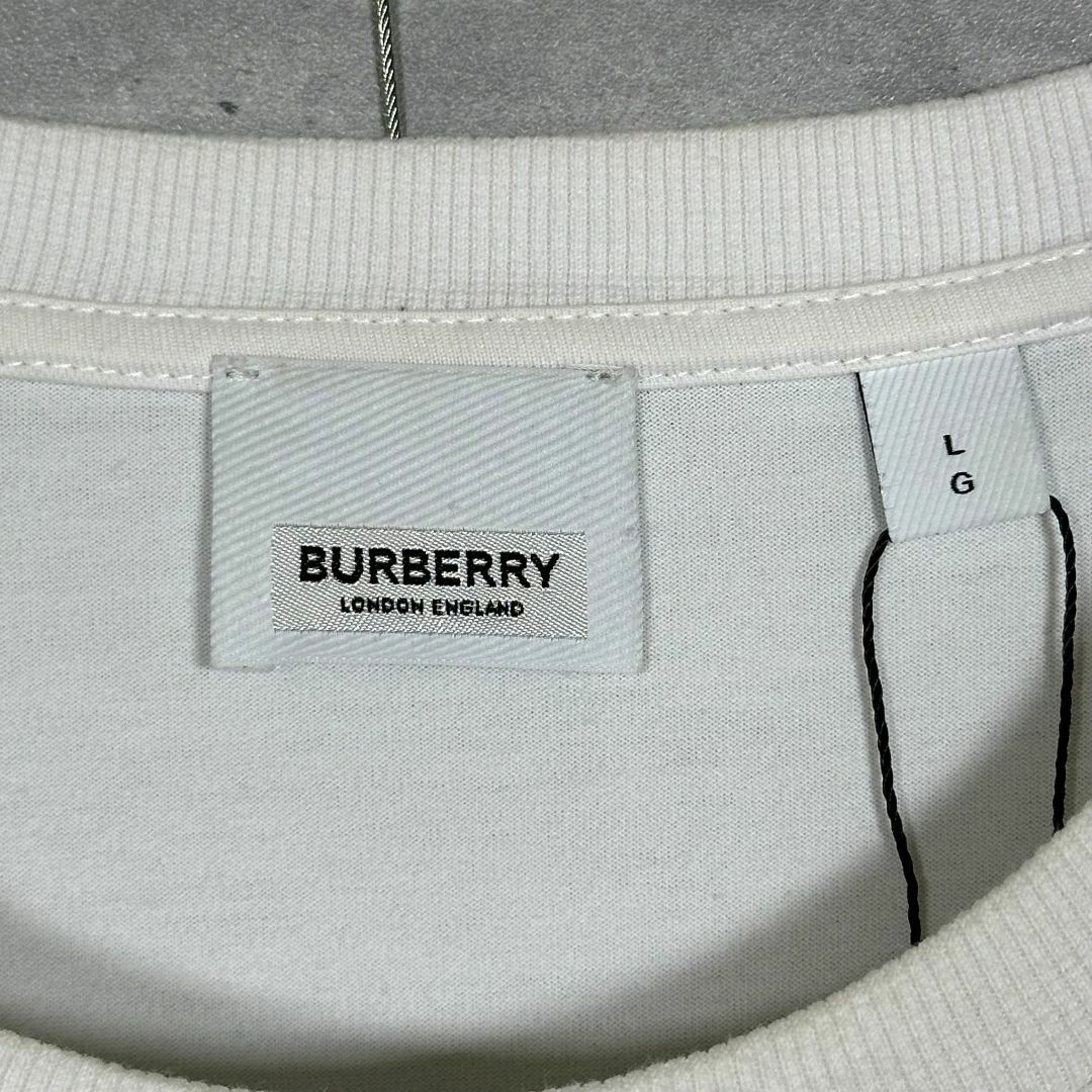 BURBERRY(バーバリー)の『BURBERRY』バーバリー (L) コットン オーバーサイズ Tシャツ メンズのトップス(Tシャツ/カットソー(半袖/袖なし))の商品写真