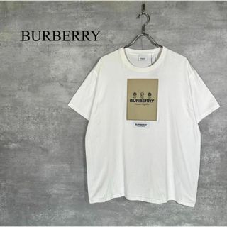 バーバリー(BURBERRY)の『BURBERRY』バーバリー (L) コットン オーバーサイズ Tシャツ(Tシャツ/カットソー(半袖/袖なし))