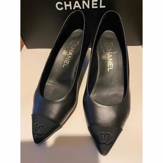 CHANEL 黒パンプス 36  2022年購入