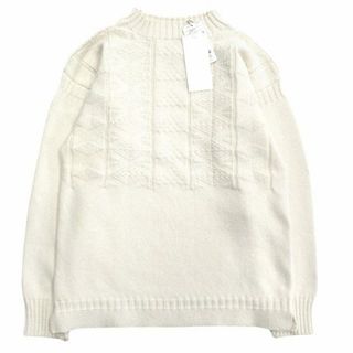 マルタンマルジェラ(Maison Martin Margiela)の美品 22aw メゾンマルジェラ 4 14  ダメージ加工 ニット◇５(ニット/セーター)